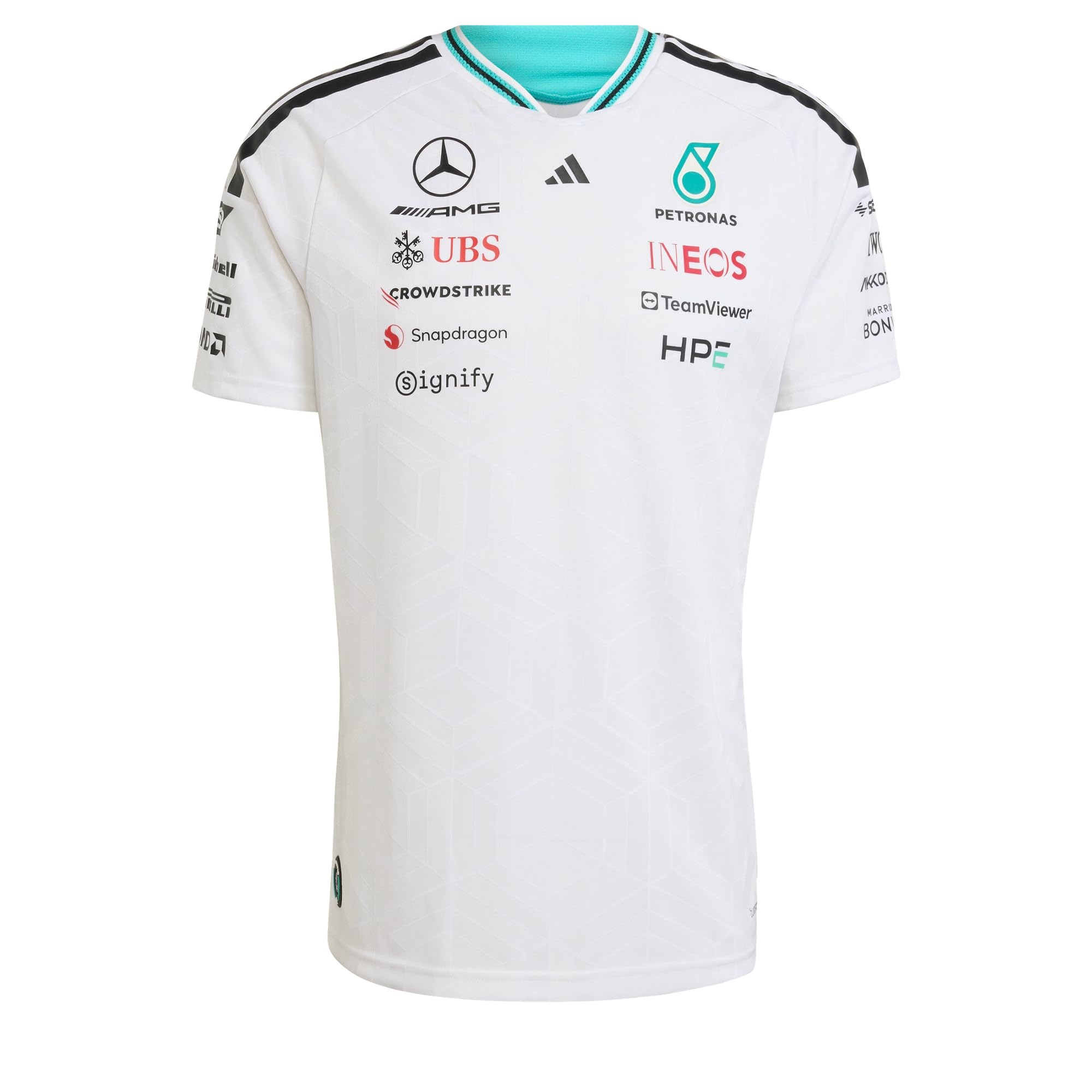 adidas Mercedes, White, Size M, Men