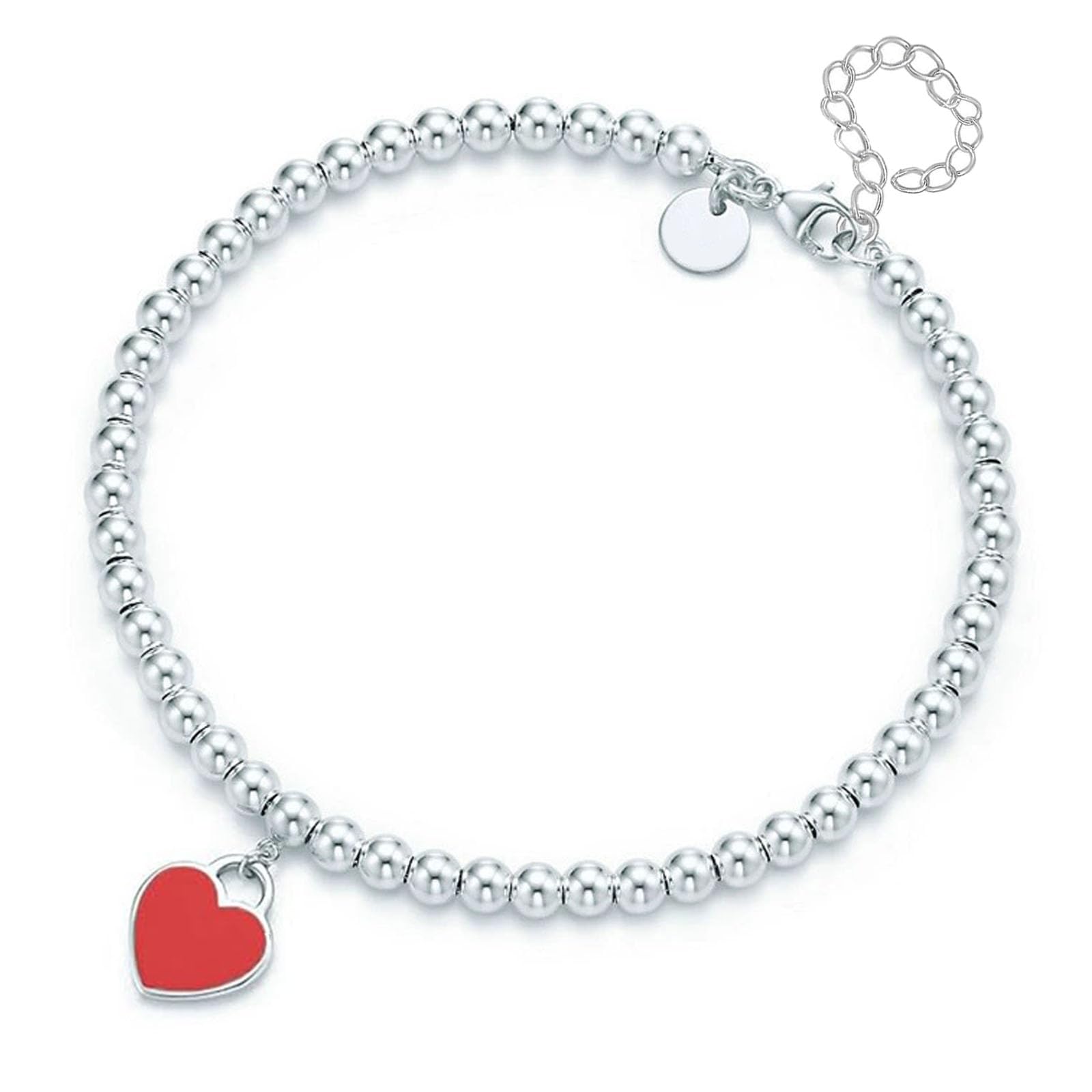 Women Bracelets Link Bracelets Heart Bracelet for Couples, Best Friend, Gifts for Mom Boyfriend Friendship Jewelry