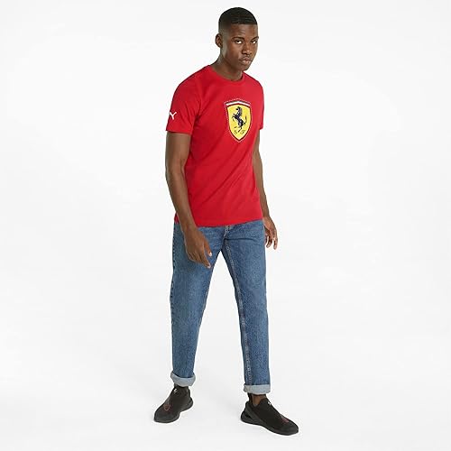 Miniatura 5 de PUMA Camiseta Ferrari Race de color Big Shield para hombre