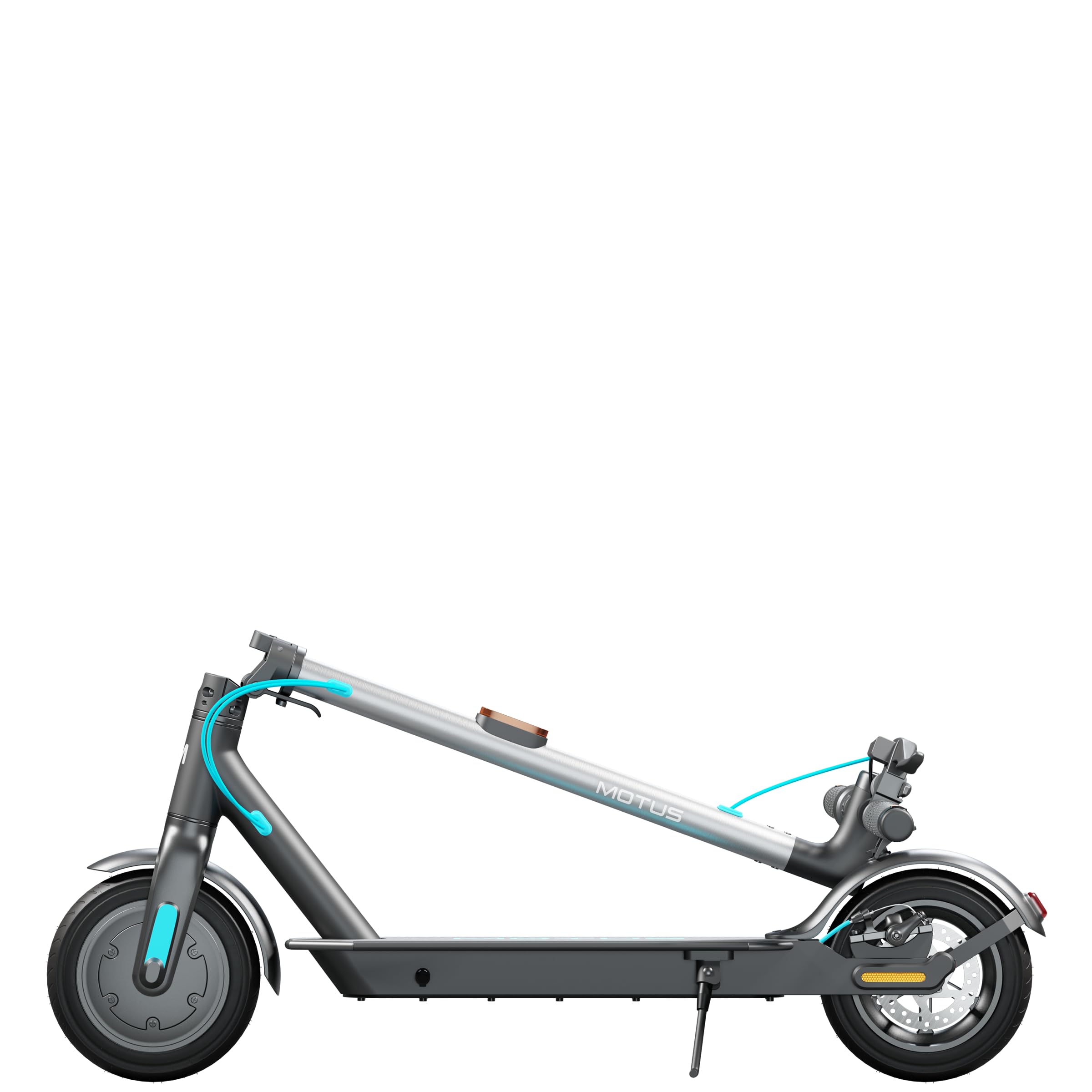 Trottinette Électrique Motus Scooty 10 Lite Gen 5, Moteur 700W, Batterie 36V 7,8Ah, Autonomie Jusqu’à 30 km, Roues 10 Pouces, Technologie KERS, Clignotants Intégrés, Ultra Légère 12,5 kg