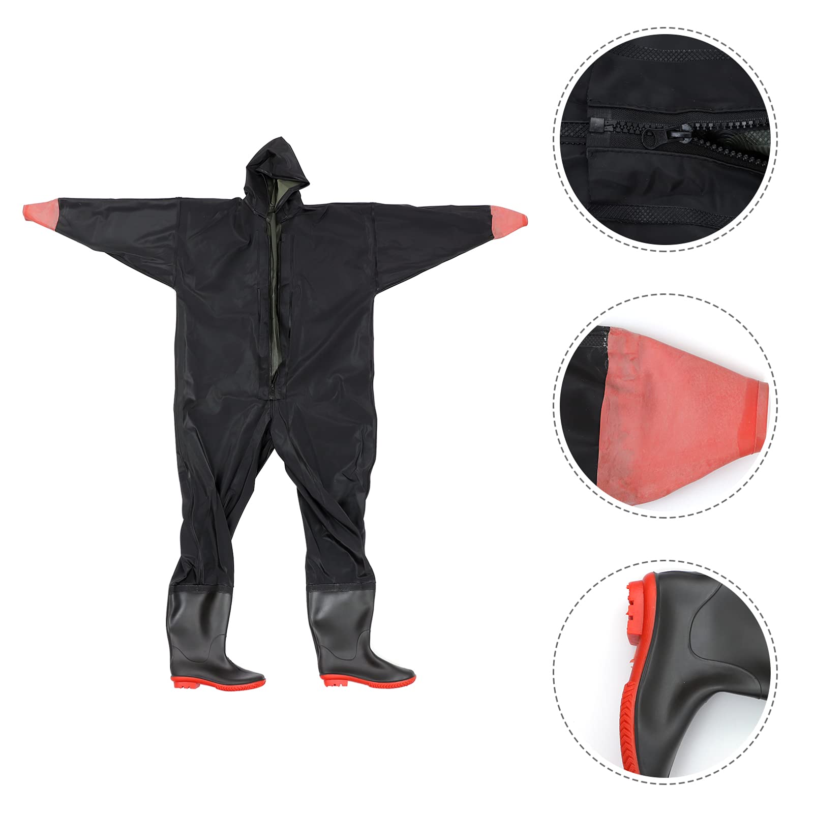 Trajes De Vadeo Impermeables para Pesca para Exteriores Pantalones De Pesca Botas Vadeo para Hombres y Mujeres