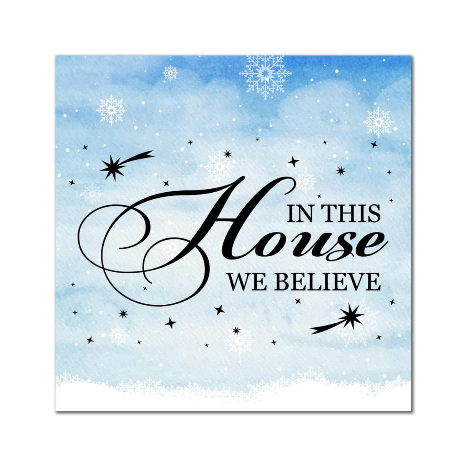 Plaque murale en bois classique rustique - Décoration murale maison 35,6 cm - 7