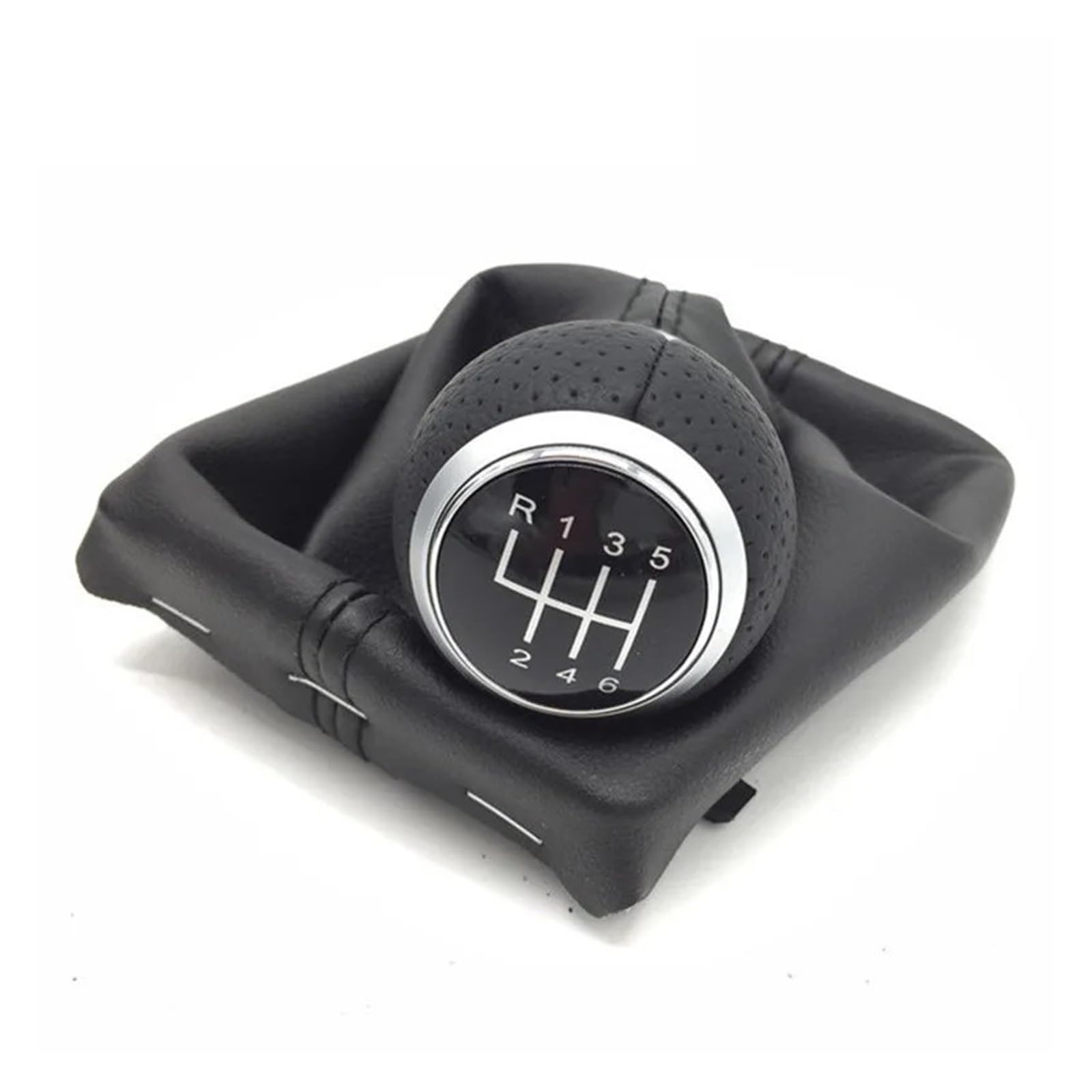 Jsyalmslw Silver 6-Speed Cover Performance Gear Knob For A4 S4 B8 8K For A5 8T For Q5 8R S Line 2007-2015