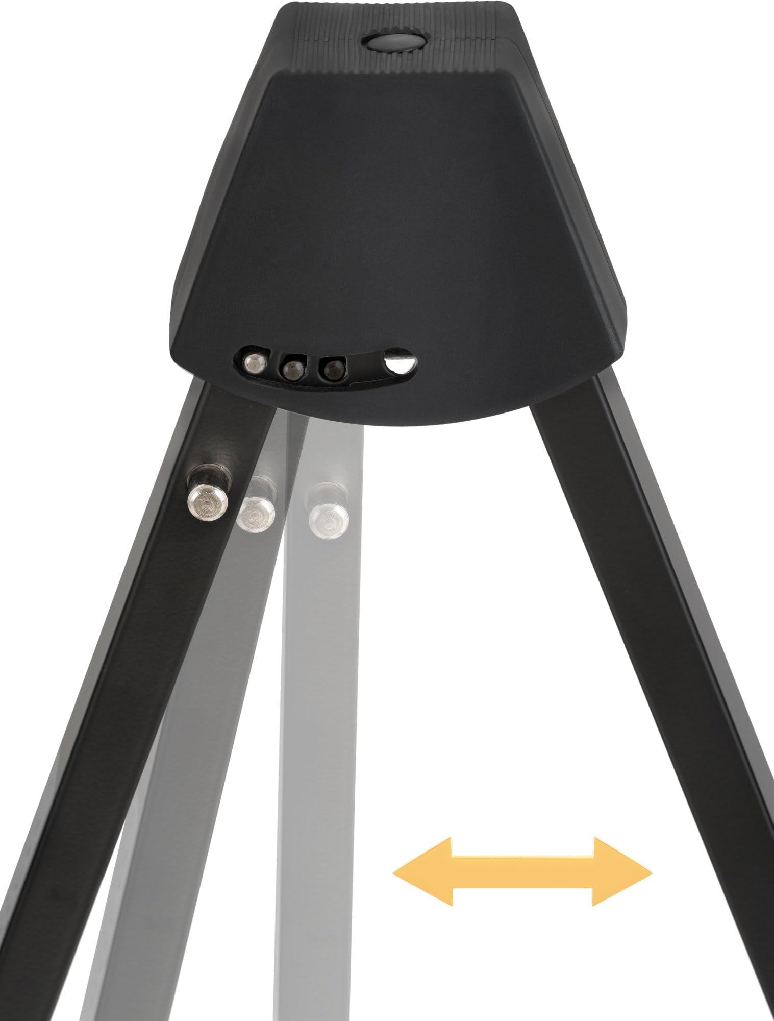 Classic Cantabile GS-2009A Supporti per Chitarre per Chitarre Acustiche | Supporto universale per chitarre classiche/western, bassi acustici e simili, Facile da piegare, Regolabile in 3 posizioni