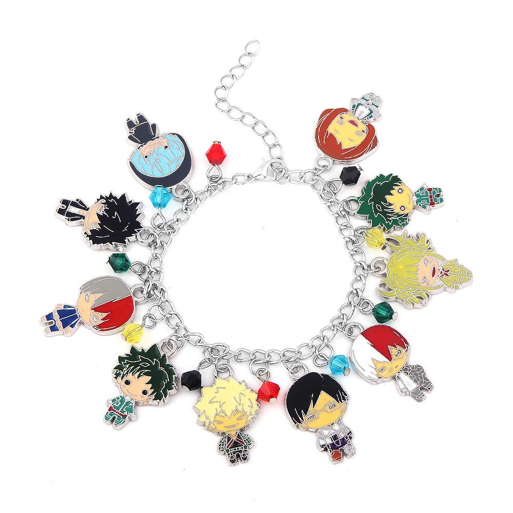 Buy My Hero Academia Fashion Novelty Charm Bracelet Anime Manga Series