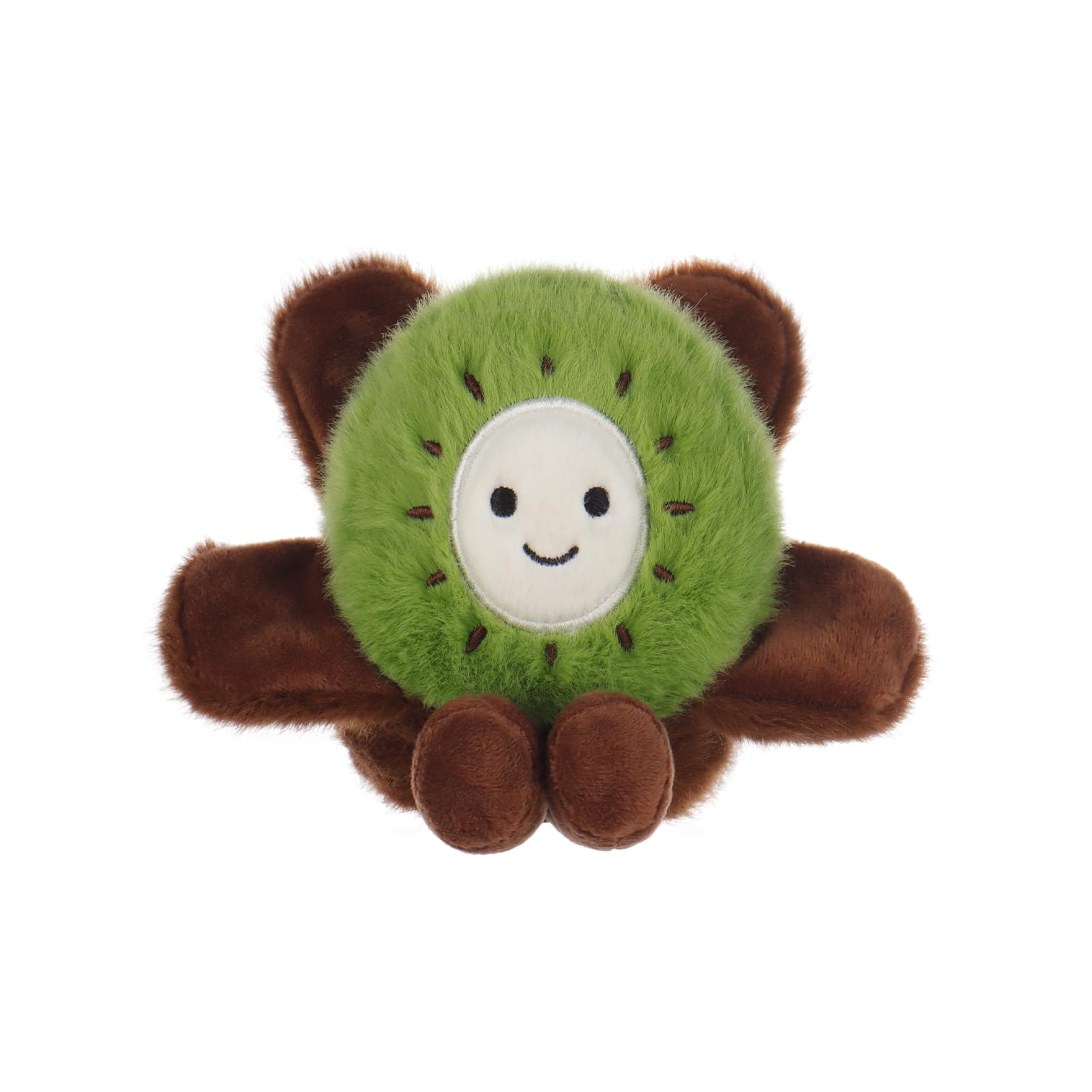 Apricot Lamb Delicious Kiwi Fruit Stuffed Animals Soft Plushies for Baby Girl and Boy Plush Toys for Kids Fluffy Green Delicious Kiwi Fruit 4 Inches - Image 3
