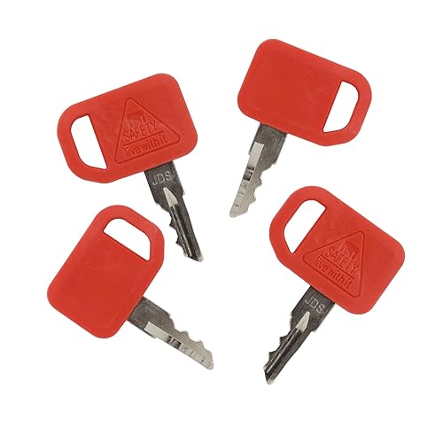 Miniatura 3 de T209428 6 llaves de encendido JDS reemplazo para Jo-hn Deere Skid Steer 260 280 313 315 317 328E 329D 329E Cargador compacto de orugas CT315 319D