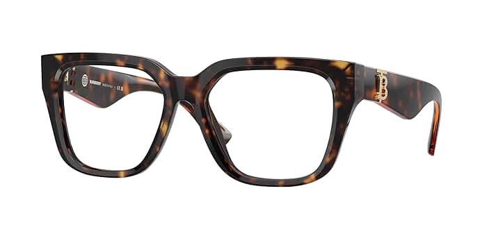 BURBERRY Eyeglasses BE 2403 3002 Dark Havana Demo Lens at