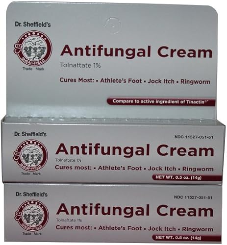 Dr. Sheffield Crema antifúngica Tolnaftate 1% - 0.5 onzas.