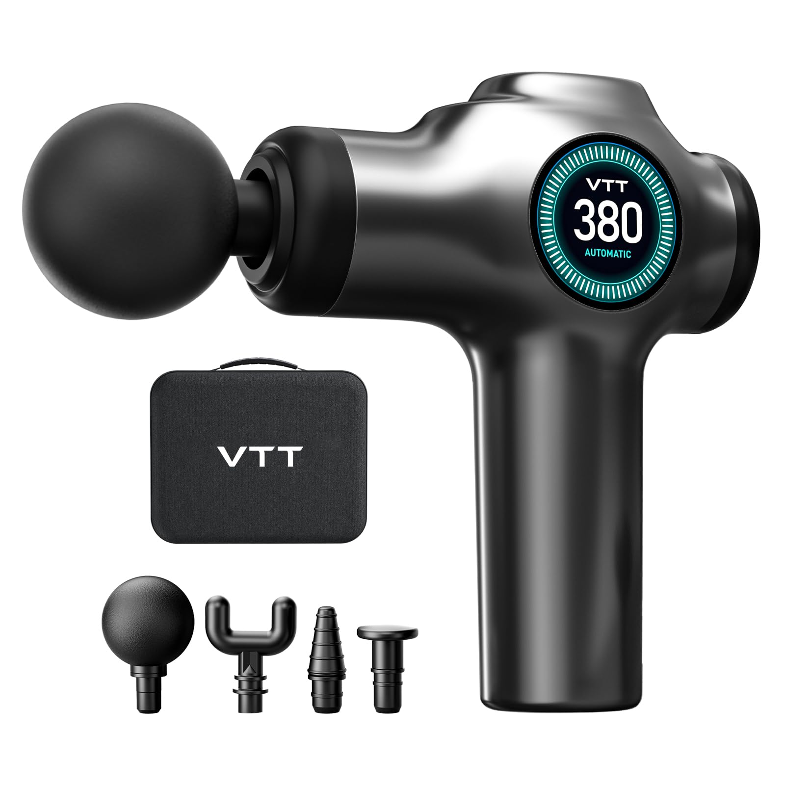 Amazon | VTT 筋膜リリースガン 6段階強力振動レベル 15分自動オフ機能