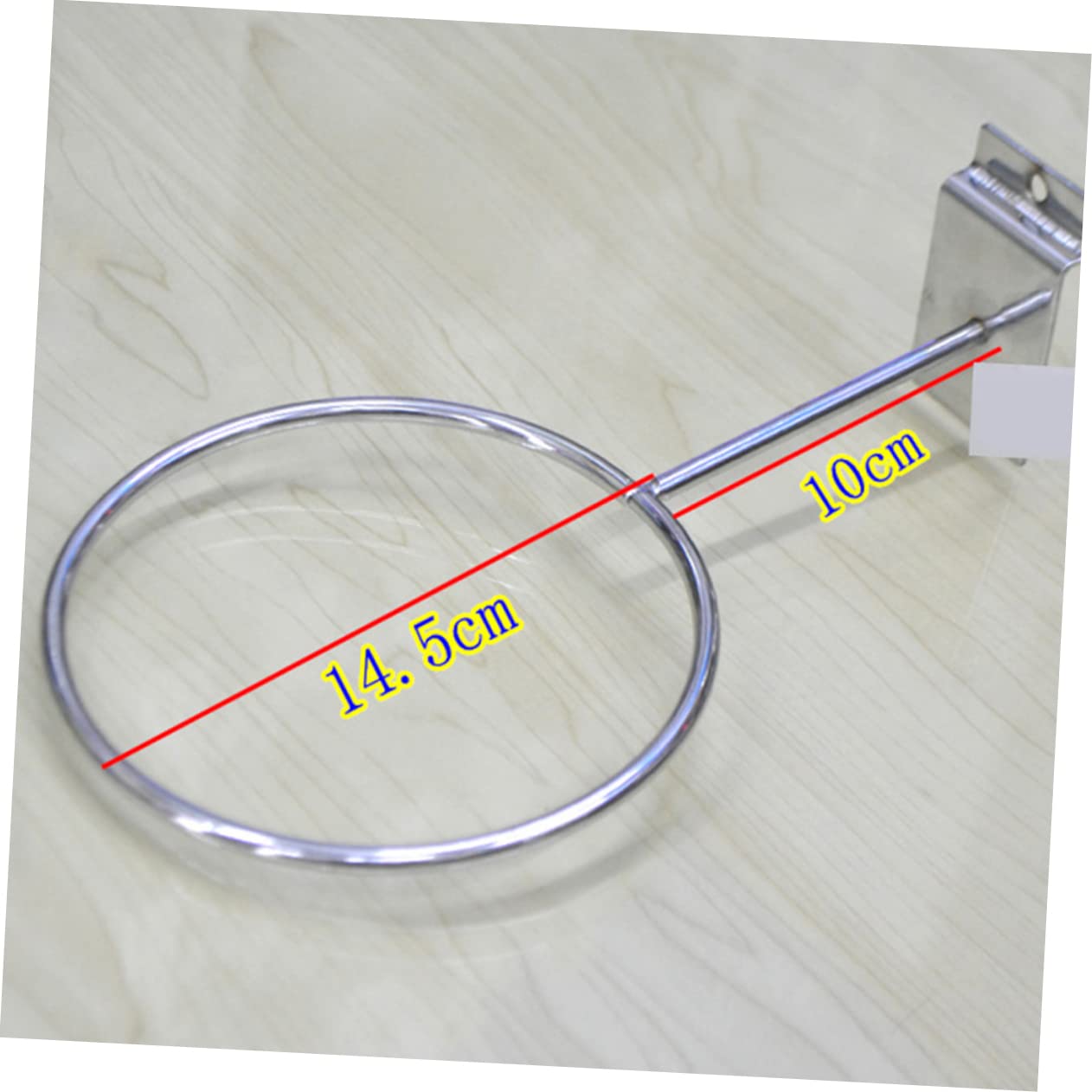 BESPORTBLE 6PCS Wall Mounted Ball Rack Display Holders for Basketball Football Volleyball and Medicine Balls Durable Storage for Garage Home Office School Silver