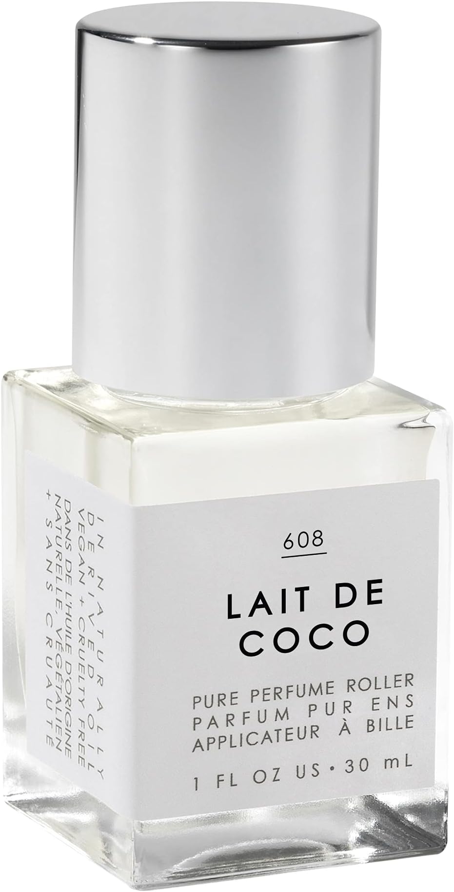 Le Monde Gourmand Lait de Coco Perfume Oil - 1 fl oz (30ml) - Fresh, Creamy, Clean with Vanilla and Coconut Fragrance Notes