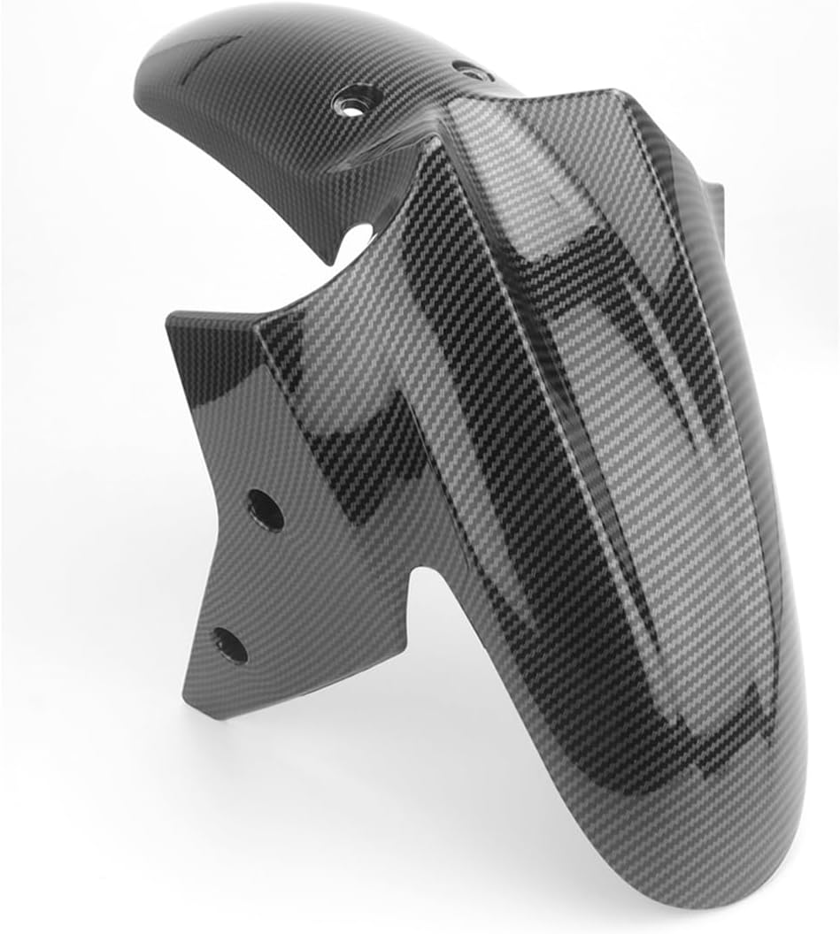 Motorcycle Front Fender, for Kawasaki Ninja 250 250R EX250 2008-2012, Mudguard Protector Splash Guard Fit Fairings Kit Parts (Carbon Fibre Texture)