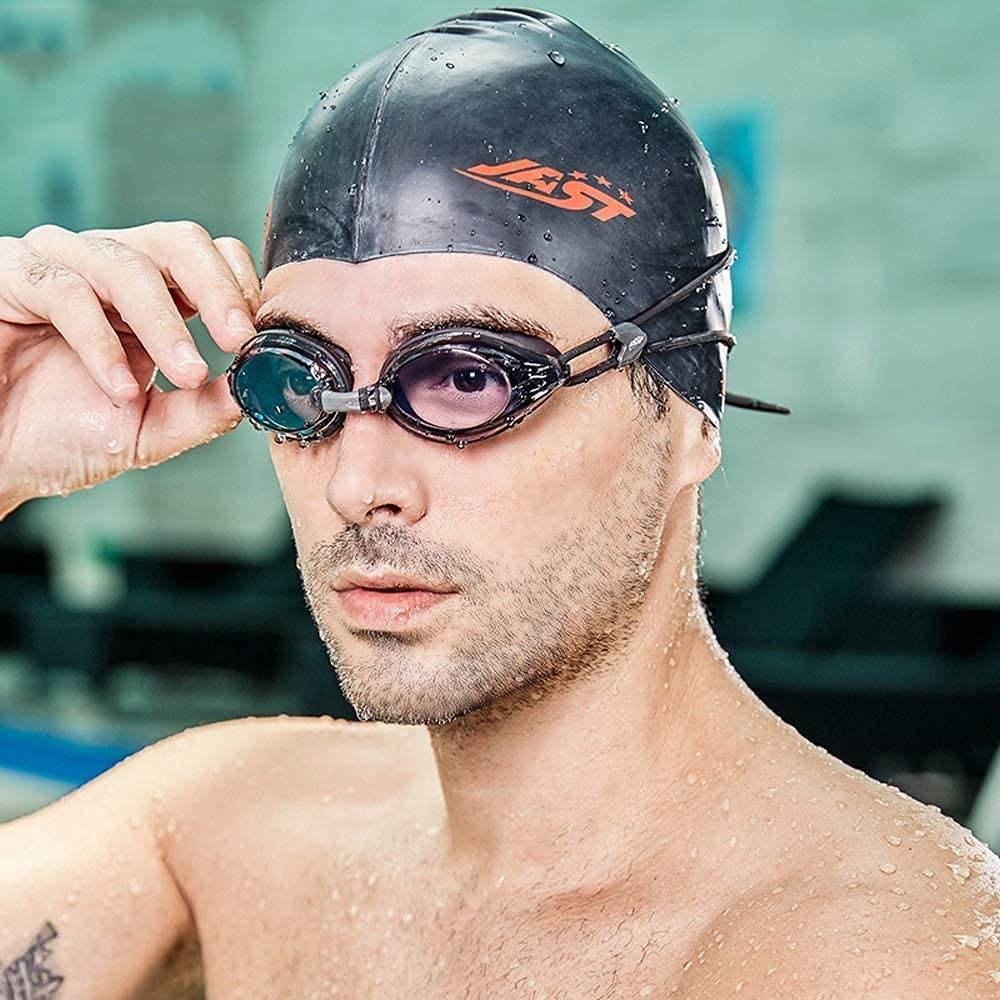 Occhialini da nuoto Occhialini antiappannamento Hd Uomini e donne Occhiali protettivi antiappannamento impermeabili per adulti Multicolore Opzionale Adulto Uomini Bambini 6-14 Donne adulte Occhialini