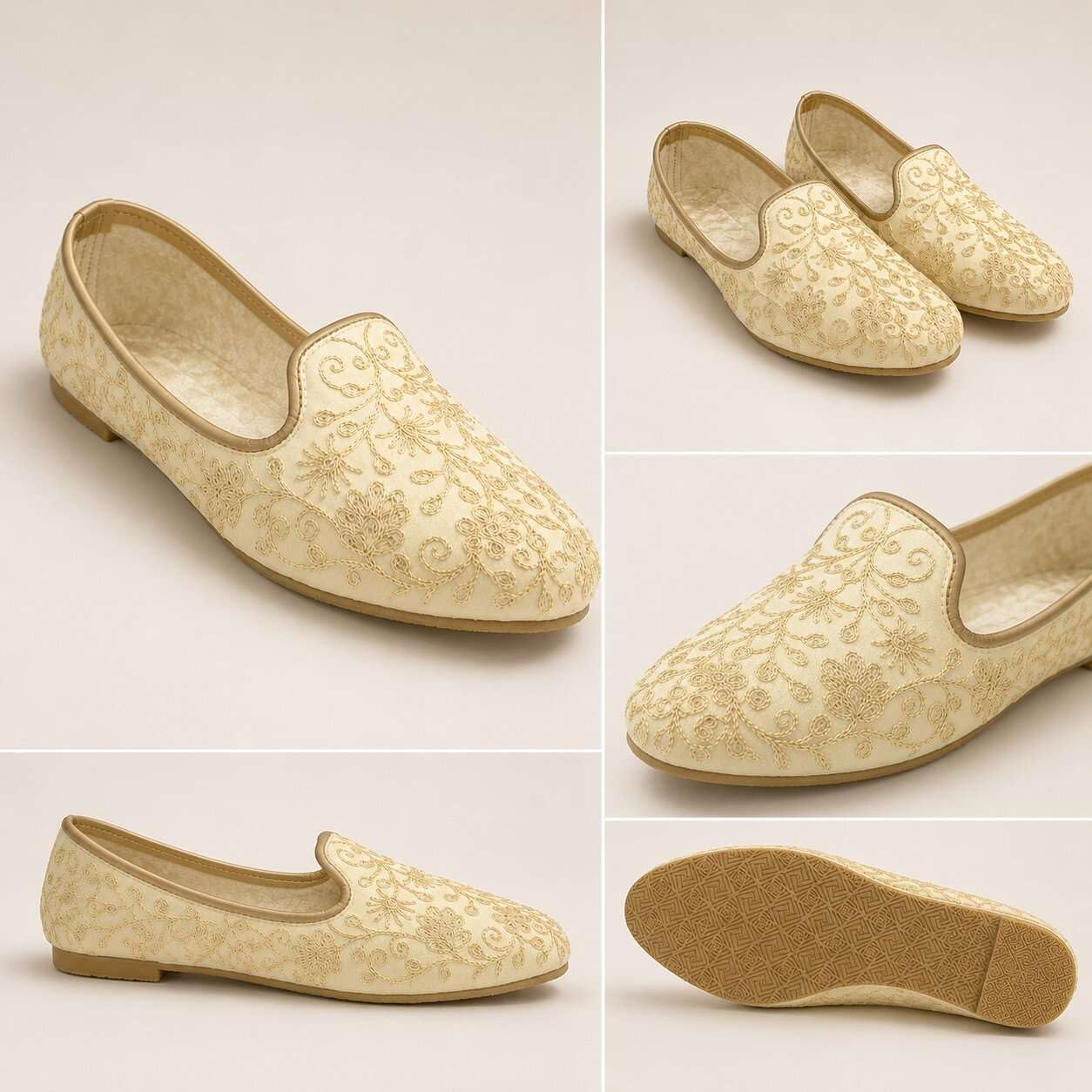 Stop n Style Jutti Sherwani-Schuhe für Herren, indische Hochzeit, handgefertigt, ethnisch, Mojari, Punjabi, Juti