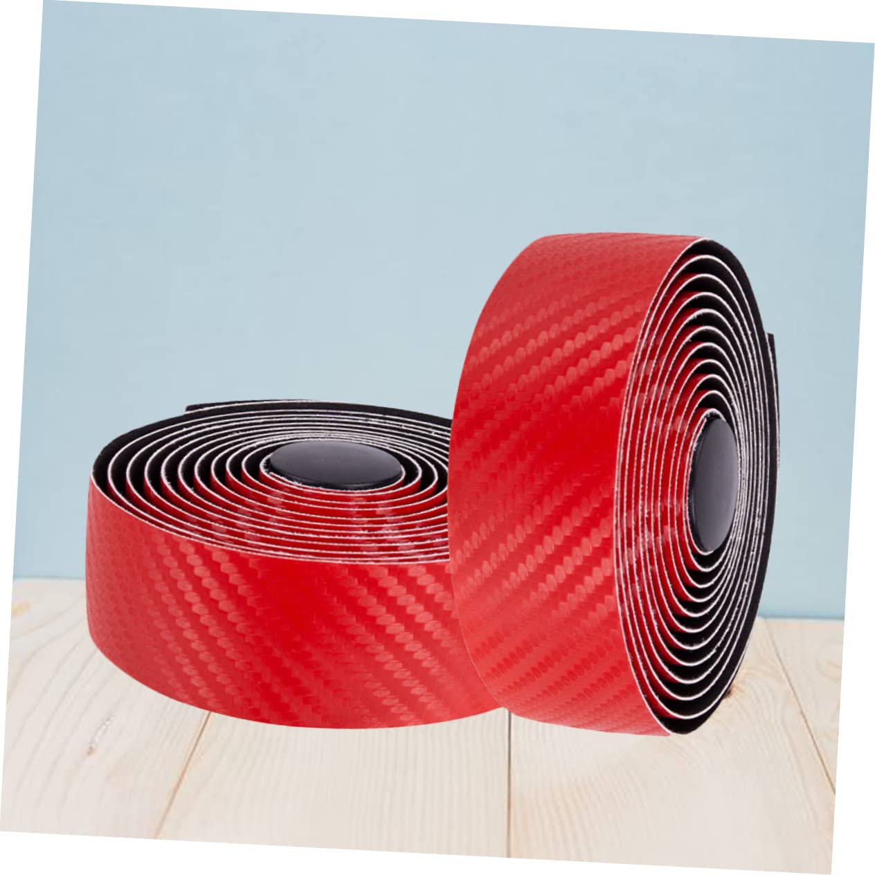 Kisangel 4rollos Cinta De Manillar De Bicicleta De Para Carretera Antideslizante y Duradera De Rojo Para Hombres y Mujeres