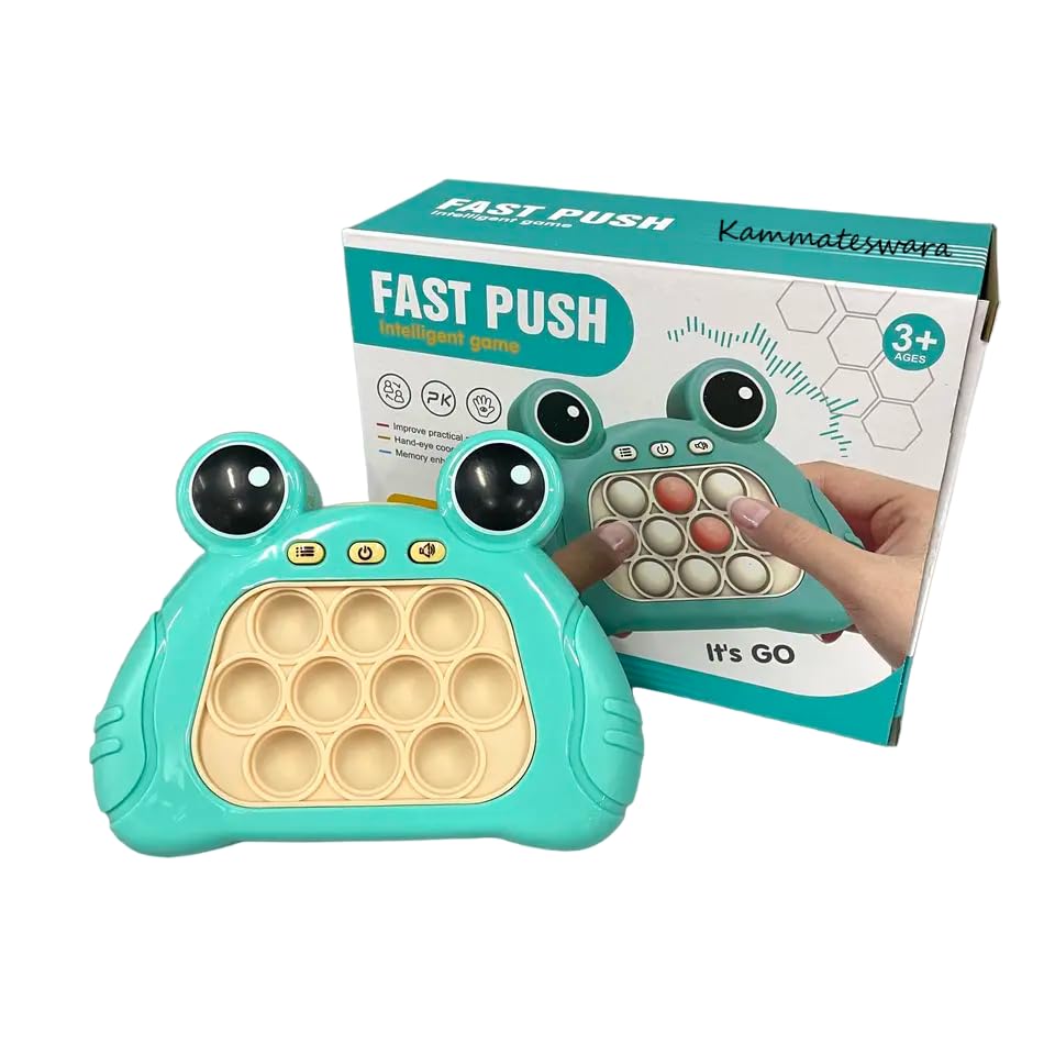 Fast Push Pop It Game | Pop Fidget Toys Stress Relief Toy with Music and Light(Multicolor) (B0CLWPJBFW) Amazon Price History, Amazon Price Tracker
