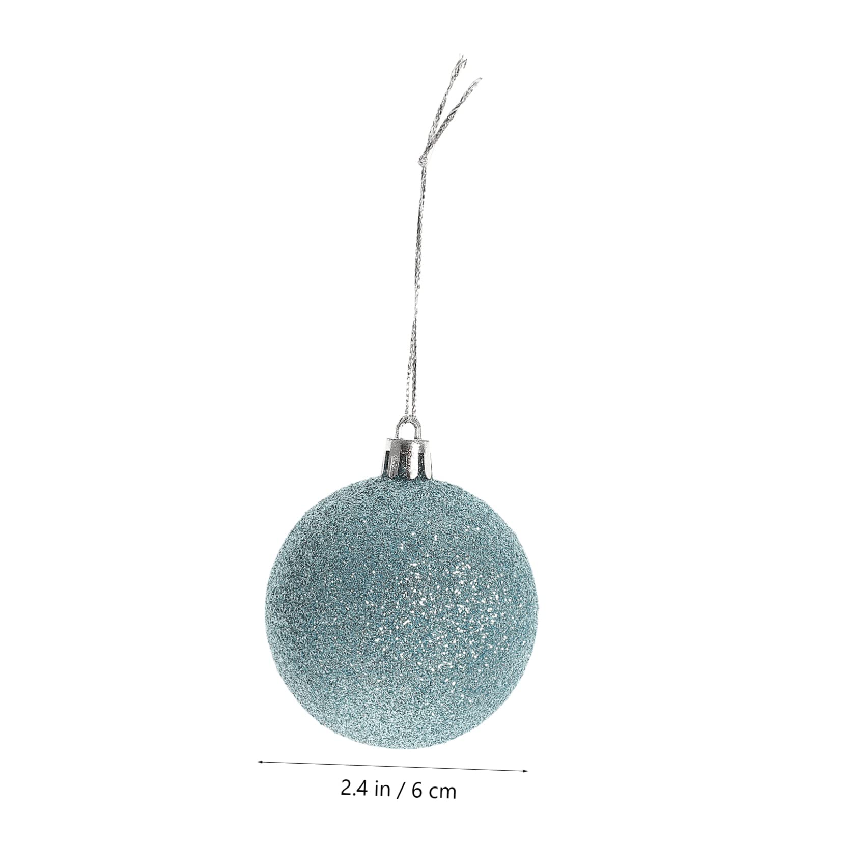 PRETYZOOM 78 STK Weihnachtskugeln Weihnachtskugelverzierung Christbaumschmuck Hängende Kugelweihnachtsverzierung Weihnachtskugel Für Kranz Goblincore-raumdekoration Weihnachtsdeko P.s Blue