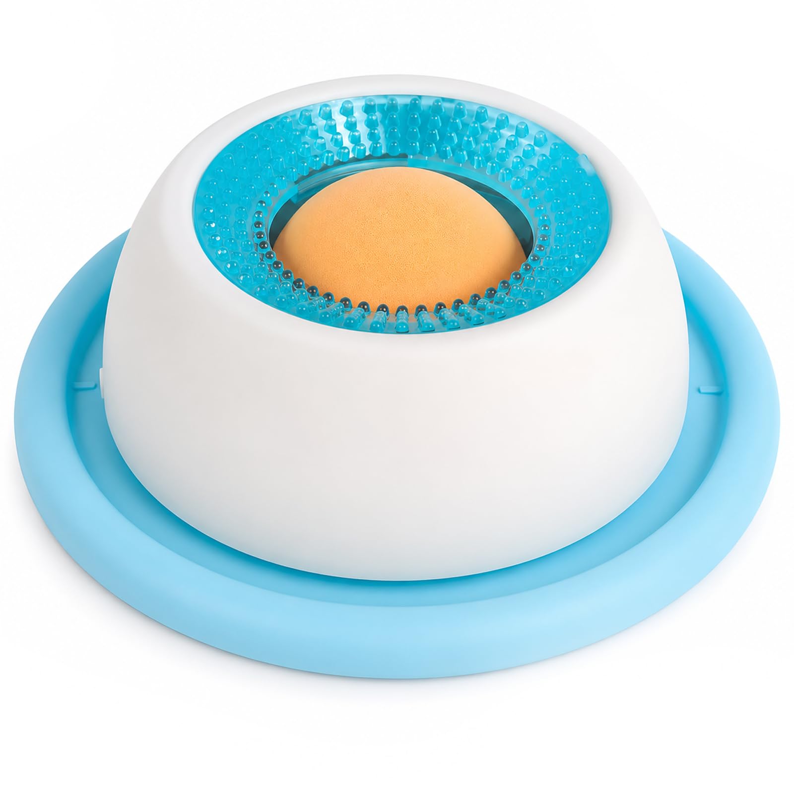 3-in-1 Lick Bowl with Ball – Interactive Slow Feeder for Dogs & Cats