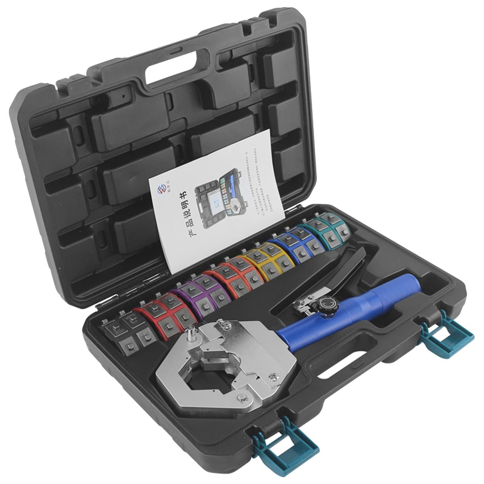 Aubest One Color Hydraulic Crimper, Manual Hydraulic Air Conditioner Hose Crimping Tool Auto A/C Hose Hydra-Crimper Repair Air Condition Hose 71500