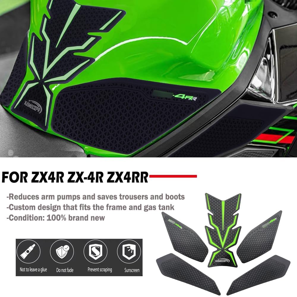 Amazon.com: MEDKO for 2023 2024 ZX4R ZX-4RR zx4rr zx-4r Side
