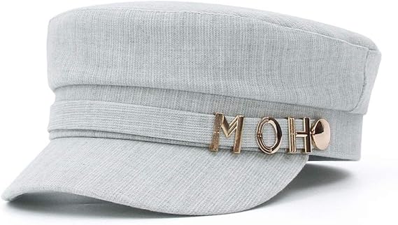 Amazon Marryme レディース 帽子 キャップ マリンキャップ キャスケット マリンハット 学生帽 ベレー帽 ハンチング ハットアルファベット 付き クール カジュアル 秋冬 グレー キャスケット ハンチング帽 通販