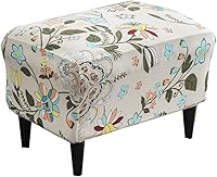 Vista 46 de Eco-Ancheng Funda elástica para silla, funda otomana rectangular de almacenamiento, funda otomana para reposapiés, fundas otomanas para taburete