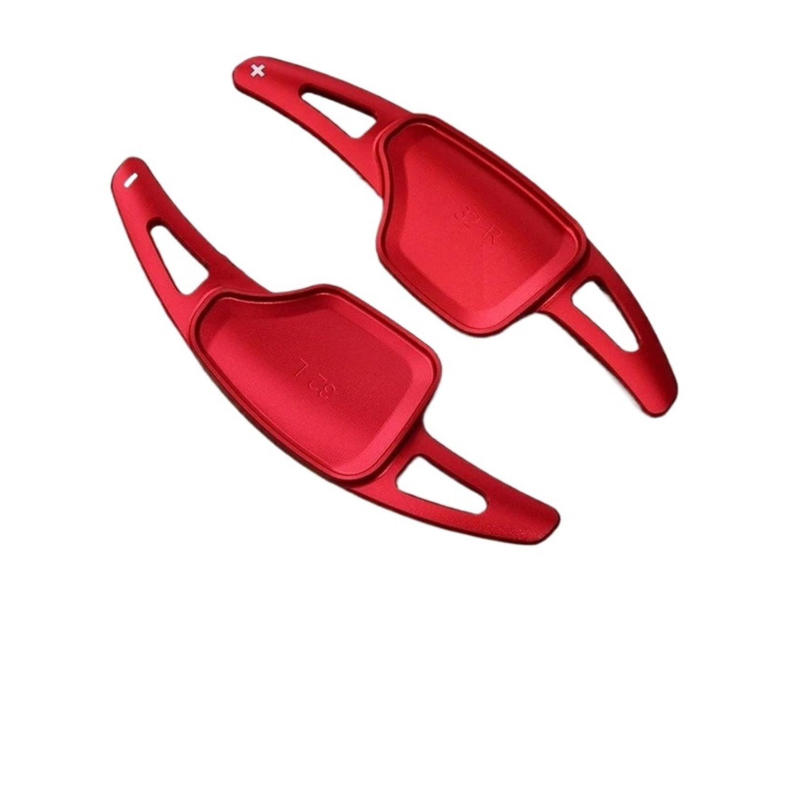 Xxiucj Car Paddle Shifter Extensions for Cadilac for CT5 2020-2024 Car Steering Wheel Gear Shifters Paddle Shift Extension(Red)
