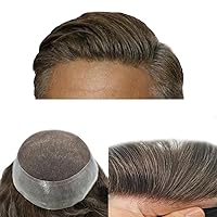 Vista 20 de Toupee - Sistema de pelo para hombres, postizos de encaje suave, sistema de reemplazo de cabello para hombre, línea de cabello de PU, pieza de pelo