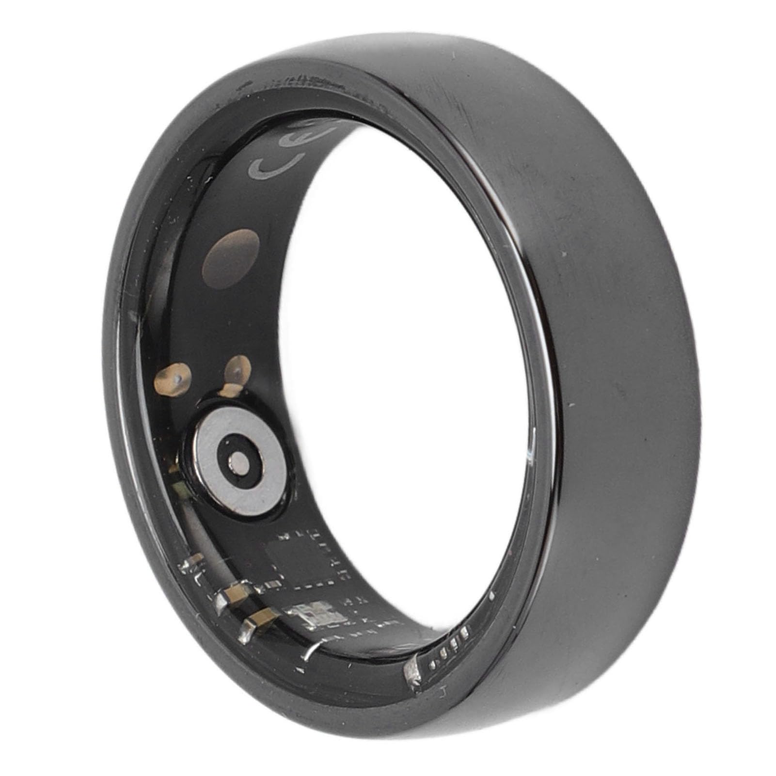 Yoidesu NFC 5ATM Smart Ring, IP68 Water Resisting Health Tracker Ring, Multi Sport Mode Pedometer, Lightweight Ceramics Fitness Tracker, Magnetic