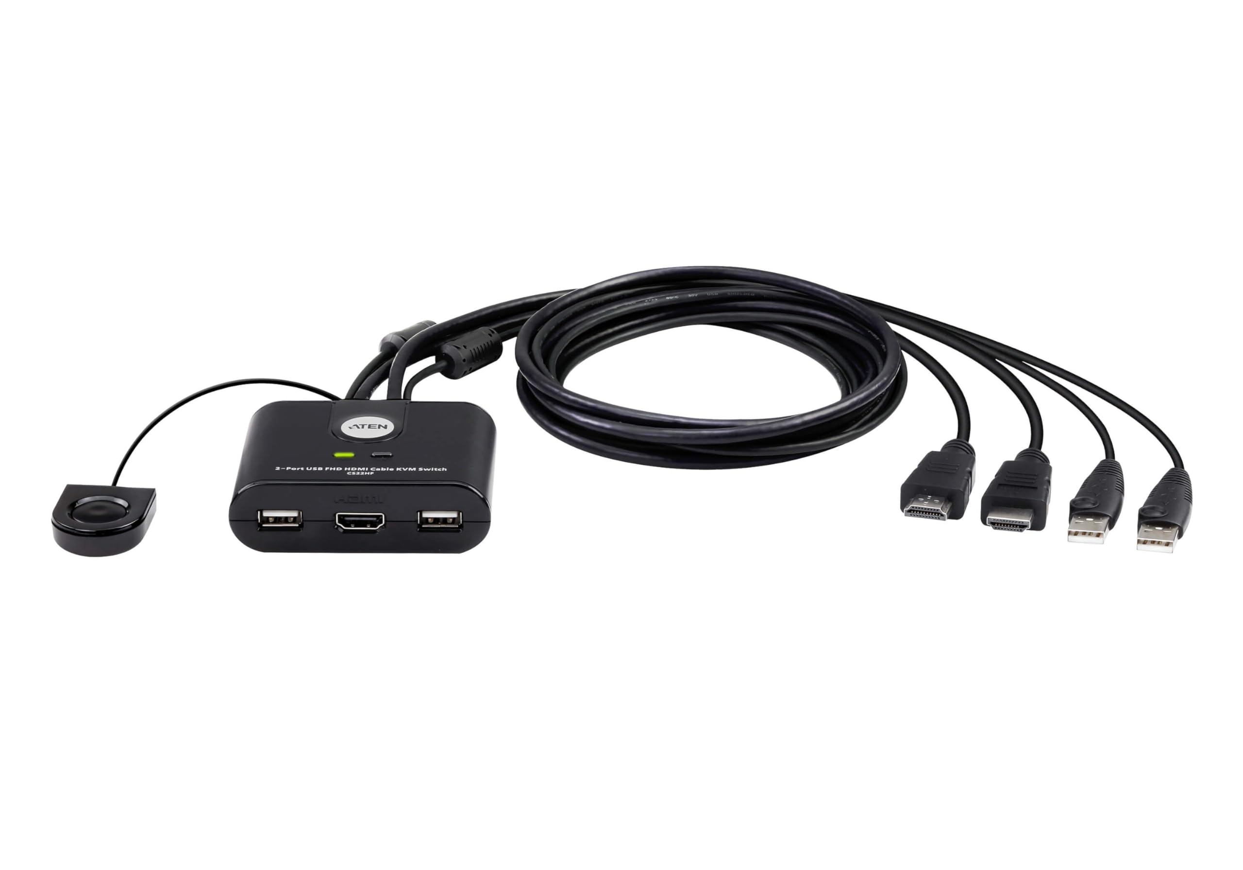 Aten Technology 2 Port 1080P Full Hd 60Hz Hdmi Kvm Switch