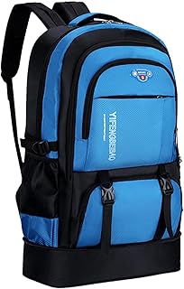 Mens Caminhada Mochila - viagem | Mochila impermeável grancapacidacom zíper bidirecional, multifuncional para caminhadas, ciclismo, mochila, acampamento, montanhismo Puchen