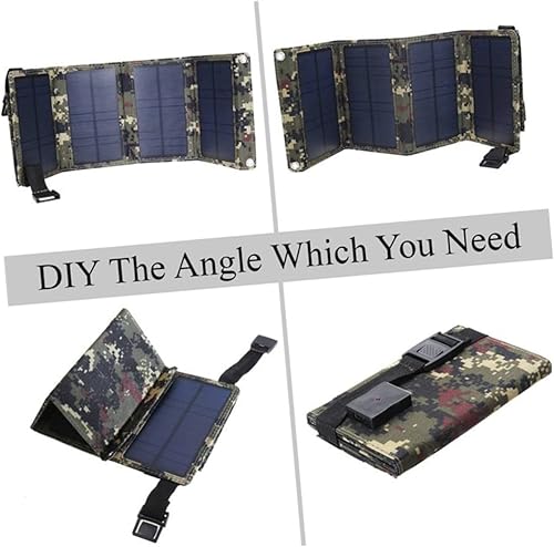 Miniatura 9 de Cargador solar plegable para camping, cargador solar de emergencia, cargador solar de emergencia, cargadores solares para teléfonos celulares,