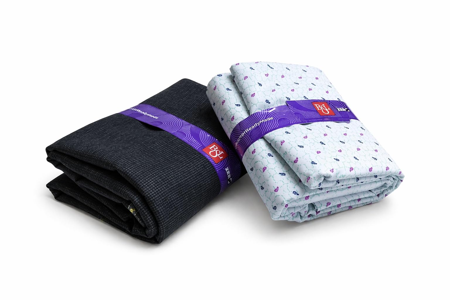 BSL Combo Set | Unstitched Fabric Combo | Cotton Blend Material | Shirt and Pant Stitching Fabric | Formal Clothing Fabric Set | Pack of 1 Pant 1.20 M Shirt 2.25 M-image-34