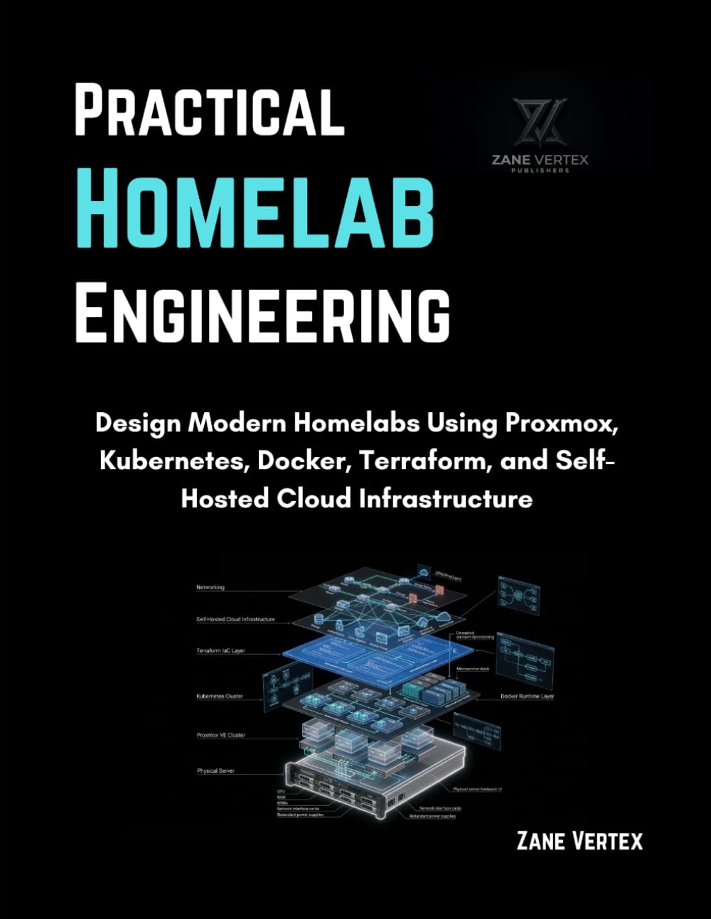 Practical Homelab Engineering: Design Modern Homelabs Using Proxmox, Kubernetes, Docker, Terraform, and Self-Hosted Cloud Infrastructure