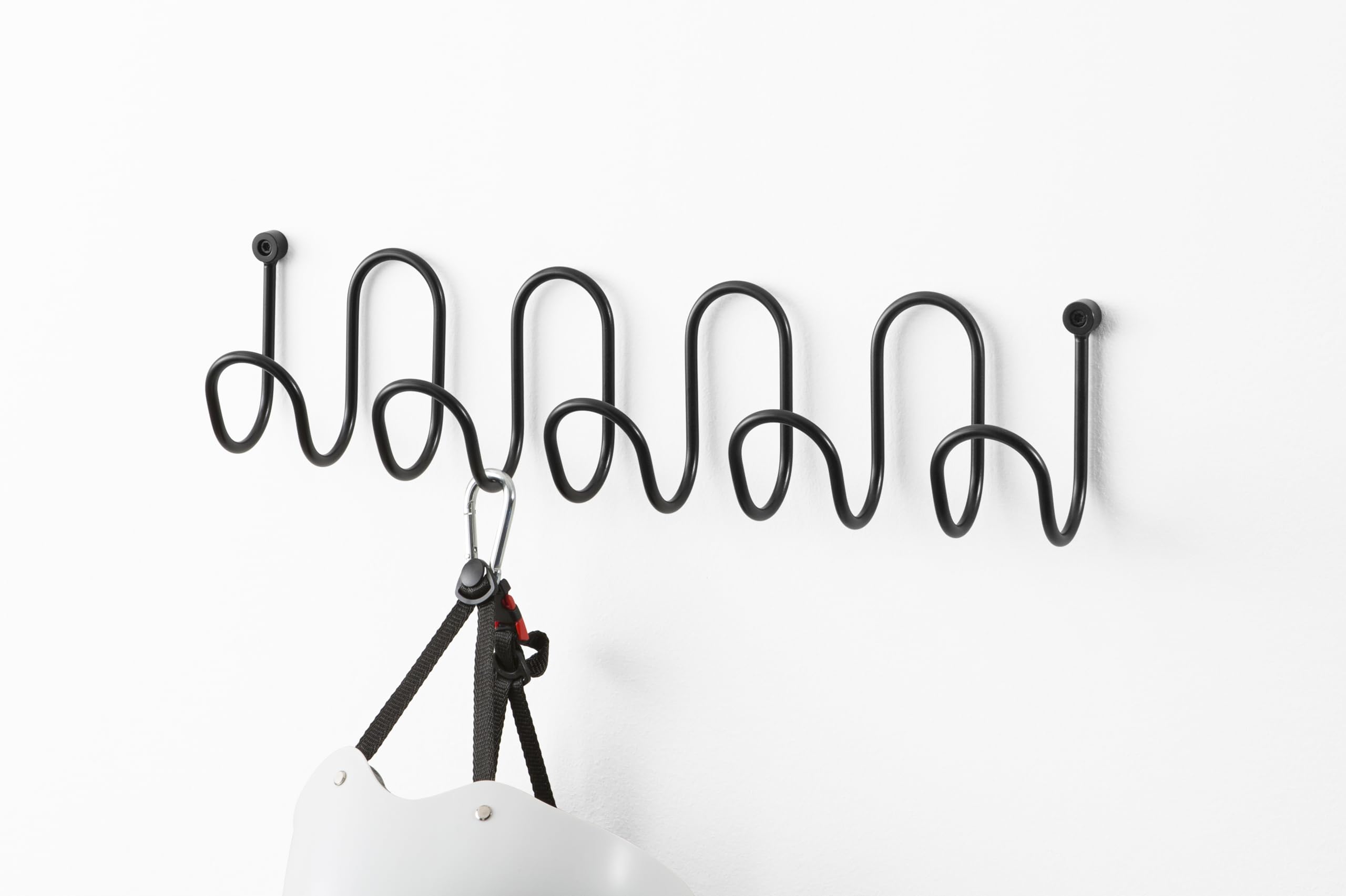 D-Segno Molly Appendiabiti da Parete Design Italiano - in Metallo Colorato, Moderno e Versatile per Ingresso, Soggiorno, Bagno e Ufficio, Ganci Appendiabiti, Attaccapanni da Muro, Made in Italy