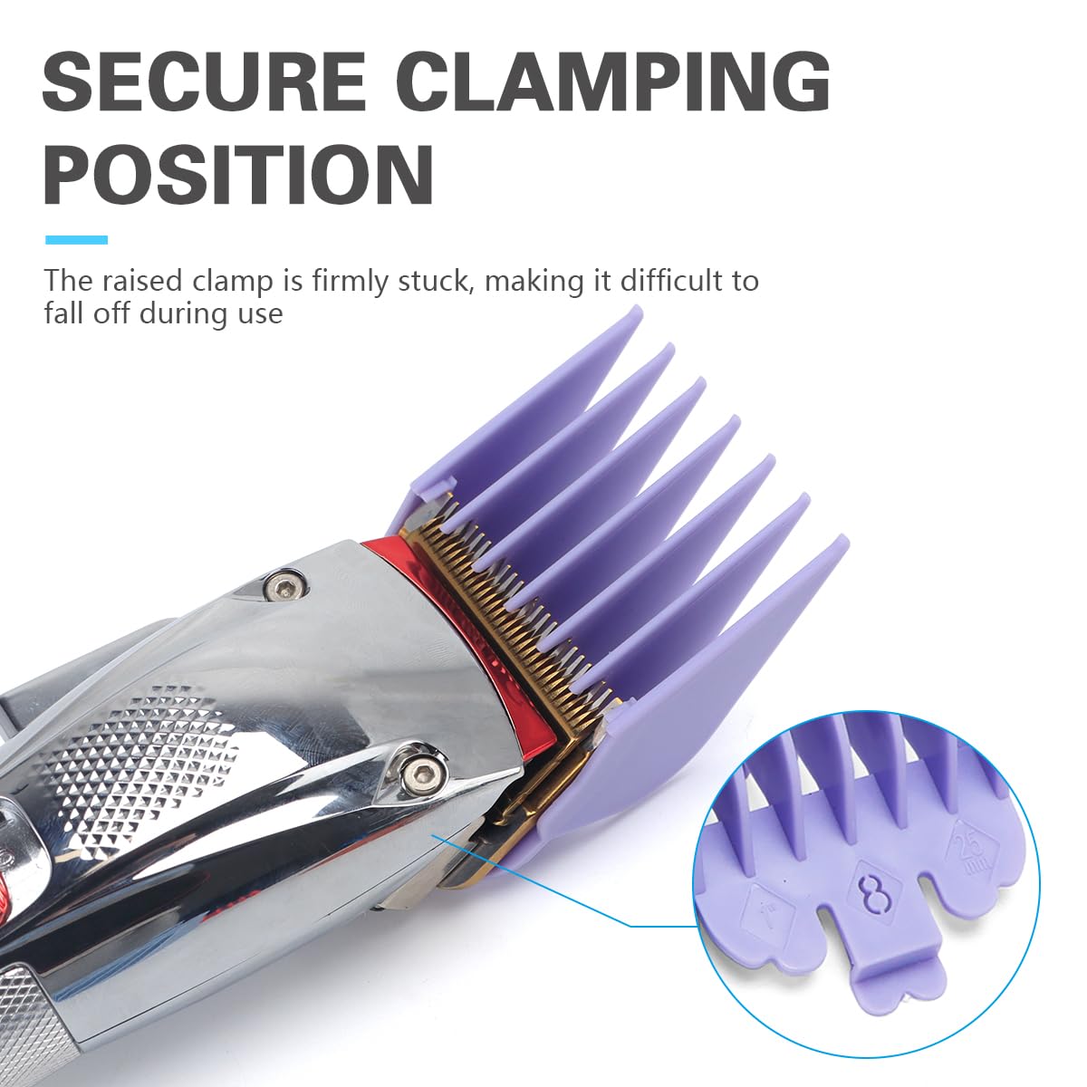 Tondeuse À Cheveux Électrique Universelle, Peigne Limite, Guide De Coupe
