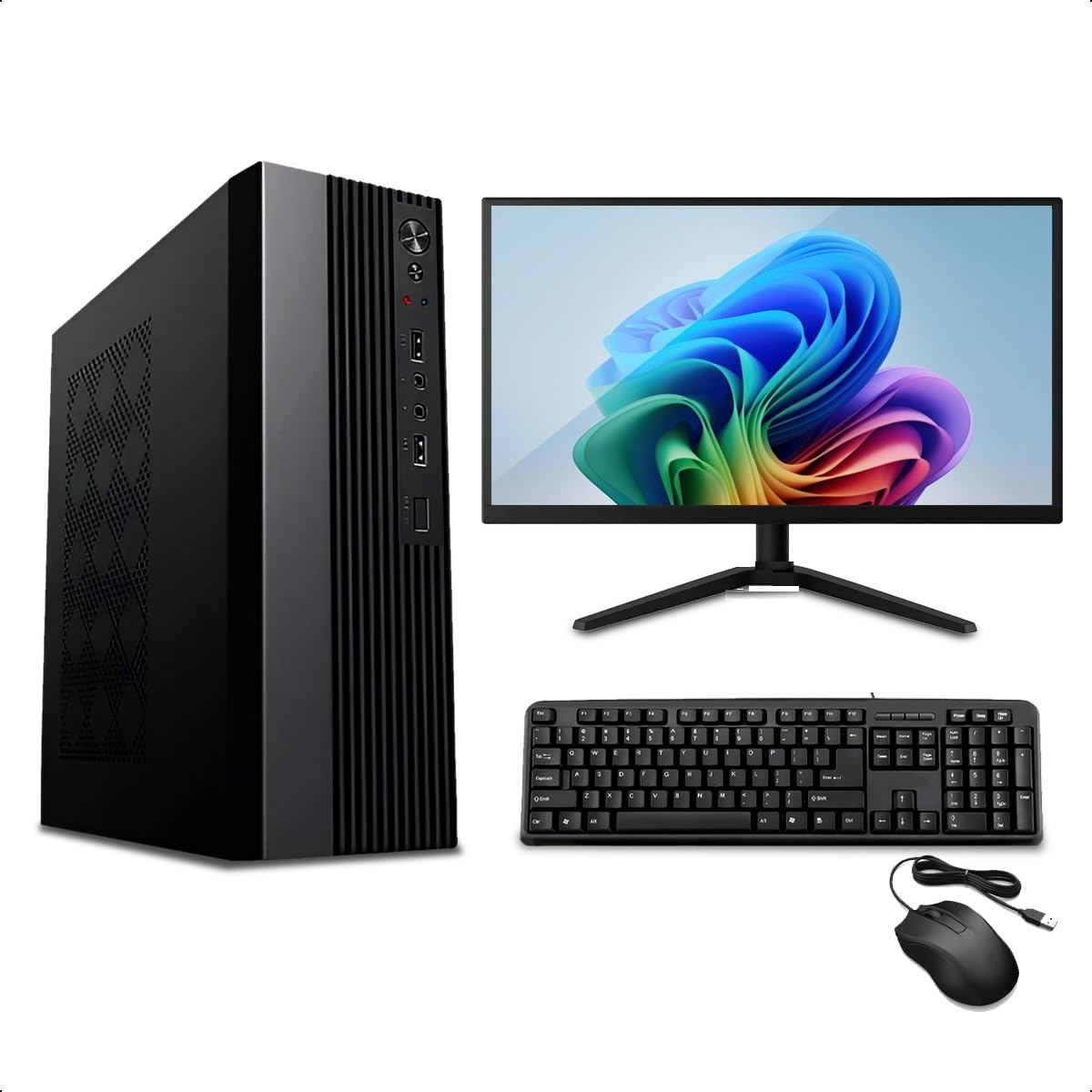 Mini pc slim Desktop Intel Core I7 16gb Ram Ssd 480gb+monitor 21