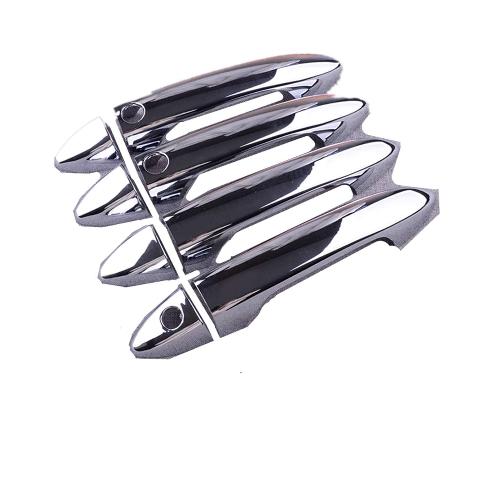 RDWSPLI Exterior Handle Shell Compatible with for Pilot 2016 2017 2018 2019 2020 2021 8pcs/Set for Smart Door Handle Cover Trim