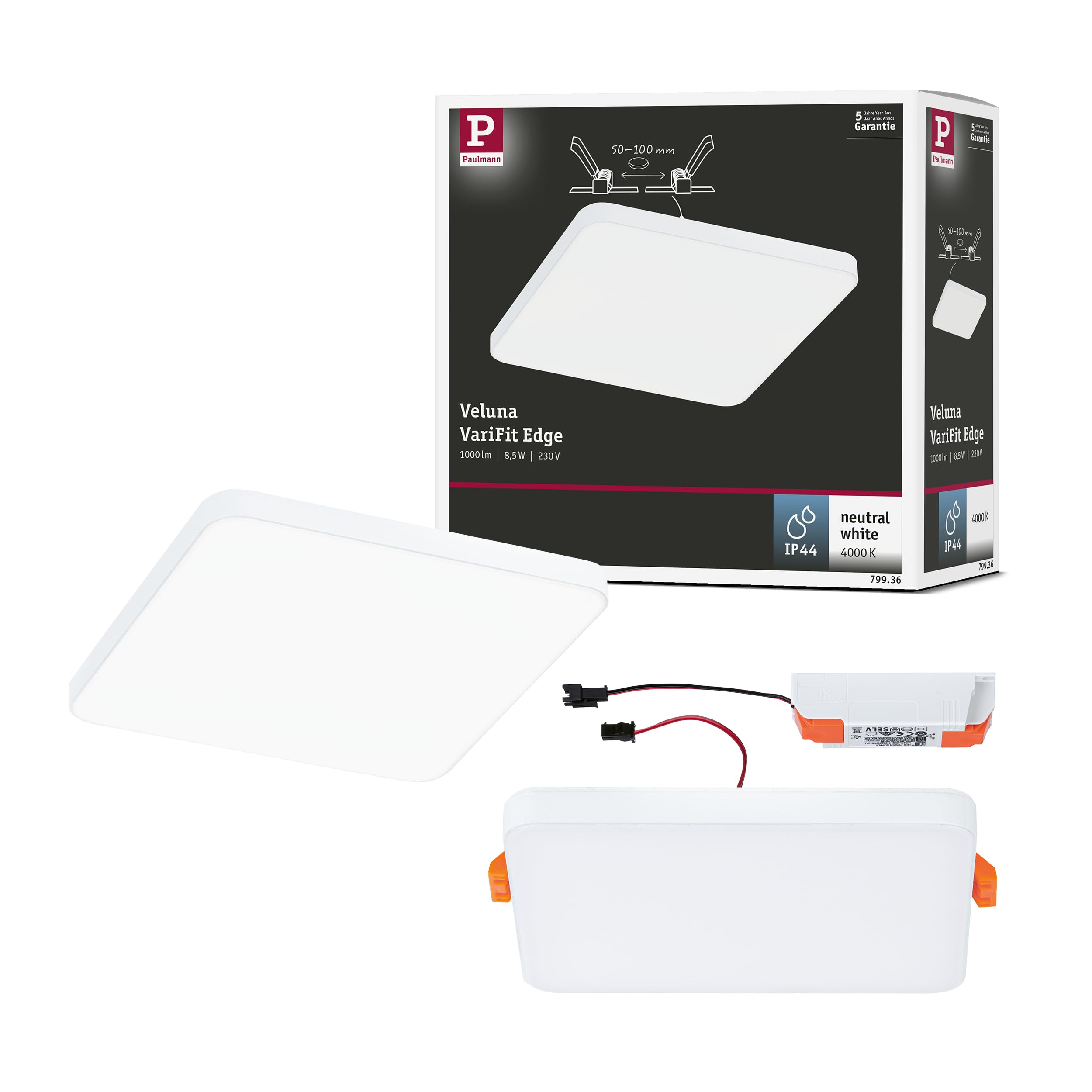 Veluna 1-Light 12cm LED Flush Mount