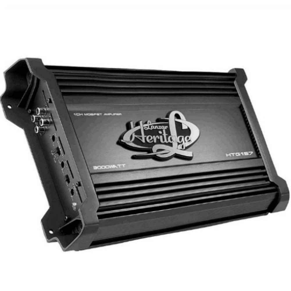 Image secondaire de AMPLIFICATEUR LANZAR HTG157 HTG 157 1 Canal MONOPHONIQUE DE 1500 Watt RMS À 2 OHM ET 3000 Watt Max Excellent pour SUBWOOFER ET F