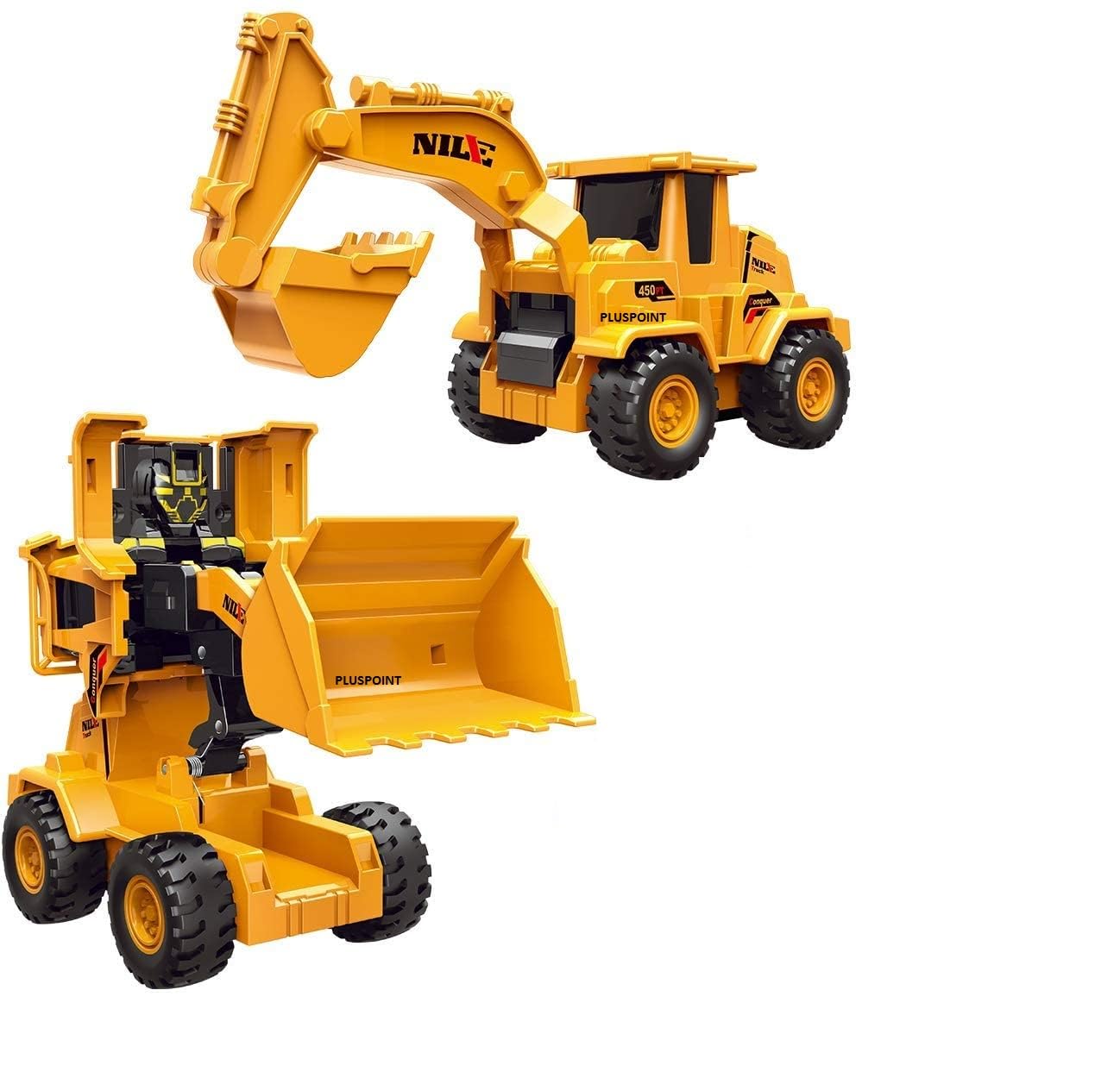 PLUSPOINT Deformation Transformer Truck Toy Excavator Bulldozer Friction powered Construction Truck Engineering Vehicle for Kids Birthday Gift 3-7y (transformer truck 2pc) (B08KHKYQWV) Amazon Price History, Amazon Price Tracker