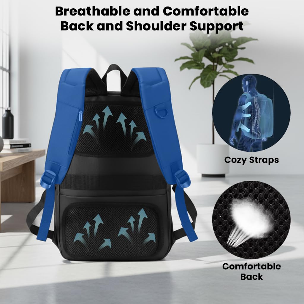 COMPX Hardshell Laptop Backpack Bag for Man - 15L Volume & Fit for 17” Laptop Waterproof, Anti-Theft, 3 Pin Lock, Padded Shoulder Straps, 180° Flat-open, Bagpack for Daily Commute & Office 16 61uwJzWZcIL. SL1024