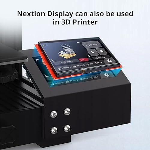 Miniatura 5 de Nextion Pantalla táctil resistiva LCD-TFT LCD-TFT de 10.1 ″ NX1060P101-011R-I 1024 * 600, ampliamente utilizado en dispositivos inteligentes IoT