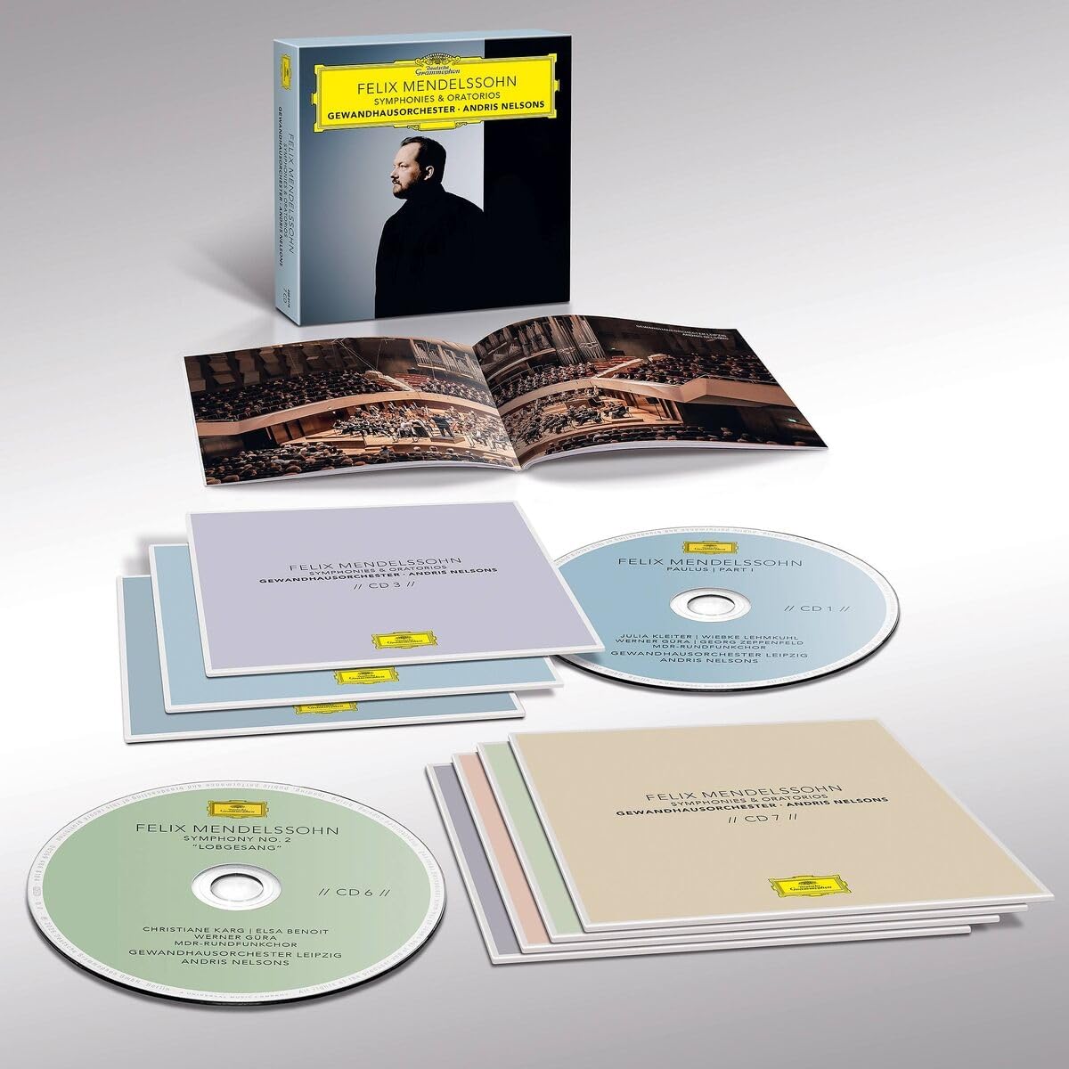 Mendelssohn: Symphonies & Oratorios: Amazon.co.uk: CDs & Vinyl
