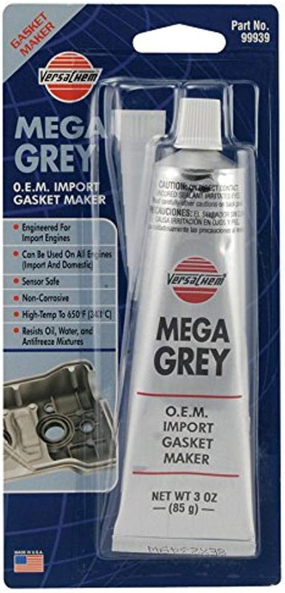Versachem 99939 Mega Grey OEM Silicone - 3 oz.