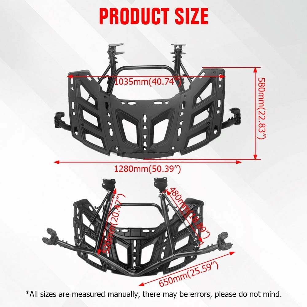 Uchwyt ścienny na opony Bagażnik UTV Cargo, tylny bagażnik na koło zapasowe, do Can-Am, pasuje do Maverick X3 Max DS RS 2017 715003439 715002881 uchwyt ścienny do opon