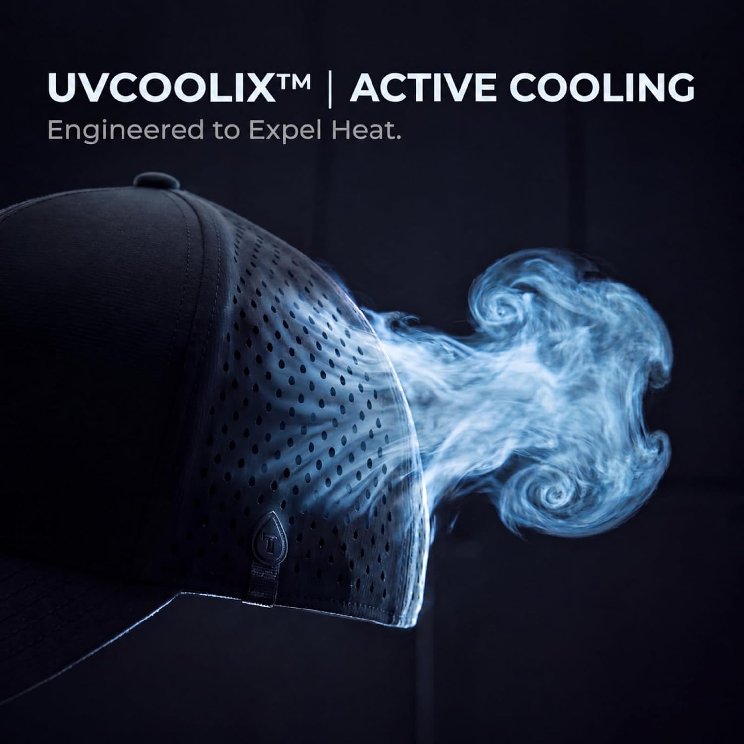 UVCoolix™ Cooling Sweatband Baseball Cap for Hot Weather,Breathable Sun Protection,Water-Resistant Golf Performance Hat