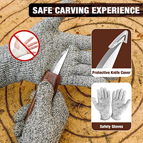 23Pcs Wood Carving Tools Set