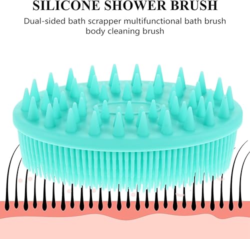 Baby Shampoo Brush - Silicone Scalp Massager for Newborns & Kids